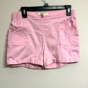 Wonder Nation | Baby Pink Pull On Utility Girls Shorts | Size XXL 18